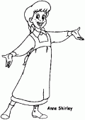 Print size a4 pdf300dpi suitable Coloring Pictures Of Anne Of Green Gables