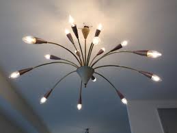Details about sputnik lampe ø 45 cm emil stejnar dandelion pusteblume chandelier deckenlampe. Sputnik Lampe Von 1955 Elastique Zurich Vintage Mobel Furniture Schweiz