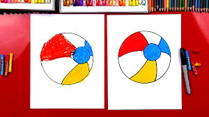 How To Draw A Beach Ball With Templates Art For Kids Hub Choose your favorite beach ball drawings from millions of available designs. how to draw a beach ball with templates
