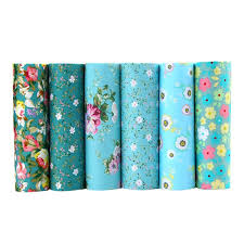 4.5 out of 5 stars. 6 Pieces Piece Of Cotton Rose Small Floral Print Fabric 100 Cotton Fabric Diy Handmade Tecidos Sewing Scrap Tissue Organization Quilted Patchwork Tissue Textile Print Cloth Wish