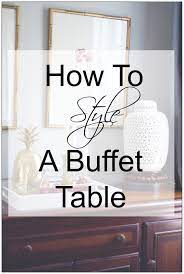 We offer farmhouse sideboards with and without hutches for the dining room, living room, and more. How To Style Dining Room Buffet Like A Pro Home With Keki
