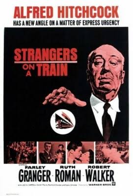 STRANGERS ON A TRAIN MOVIE POSTER Alfred Hitchcock 9 | eBay