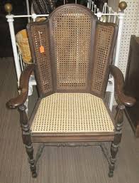 Put A New Cane Seat In This Chair Have The Matching Rocking Chair To Do Back Panels In Also In B C Emporium For Sale Home Decor Chair Furniture