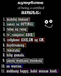Quotes About Single Tagalog Quotesgram Access 150 of the best happiness quotes today. quotes about single tagalog quotesgram