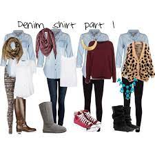 Designer Clothes Shoes Bags For Women Ssense Fashion Denim Shirt Outfit Clothes