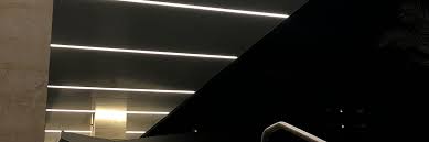 Luminaires that are flush with or slightly below the ceiling surface make for a clean, uncluttered design. High Output Ultra Bright Recessed Led Strip Lighting For Exterior Miami Fl Led Project