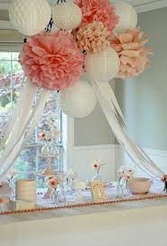 Pompom Tumblr Bridal Shower Decorations Bunny Baby Shower Wedding Shower