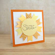 Find printed ribbons in a huge selection of materials, ribbon designs and colors. You Make Me Smile Ribbon Cards Cards Handmade Simple Cards