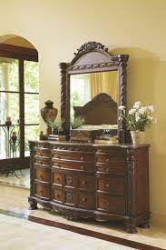North Shore Dresser And Mirror Dark Brown In 2021 Sleigh Bedroom Set Bedroom Set Canopy Bedroom Sets