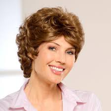 Naturell Perücke "Heidi", dunkelblond