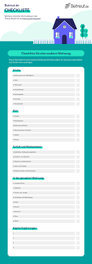 Ich möchte nicht im dachgeschoss wohnen und nicht mehr als 200 euro kalt bezahlen. Checkliste Fur Eine Saubere Wohnung Magazin Betreut De