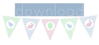 Scopri ricette, idee per la casa, consigli di stile e altre idee da provare. Easter Bunting Free Printable Titatoni