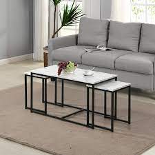 Coffee tables throughout recent range coffee tables view photo 7 of 20. Nesting Marble Coffee Table Set