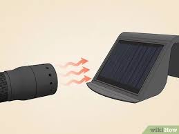 Since dust or buildup, debris can reduce solar light performance, using a paper towel or washcloth, rub the panel to eradicate loose debris. Simple Ways To Charge Solar Lights Without Sun 7 Steps