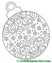 Bolas De Navidad Para Colorear E Imprimir