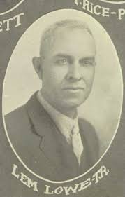 Lemuel Isreal “Lem” Lowe (1875-1963)