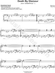 Sheet Music Boss Death By Glamour Sheet Music Piano Solo In E Minor Download Print Sku Mn0195374