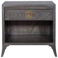 Vanguard Furniture Harrison Gray Coltrane Side Table In 2021 Vanguard Furniture Furniture Furniture Bedside Table