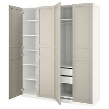 Pax kleiderschrank weiss hasvik weiss 150x66x236 cm auf die einkaufsliste ikea osterreich. Pax Kleiderschrank Weiss Flisberget Hellbeige Ikea Deutschland