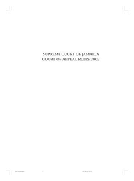 Some of the more popular amenities offered include a rooftop bar, free wifi, and free breakfast. Supreme Court Of Jamaica Court Of Appeal Rules Moj Gov Jm Sites Default Files Docs Court Of Appeal Rules 2002 Pdf Pdf Document