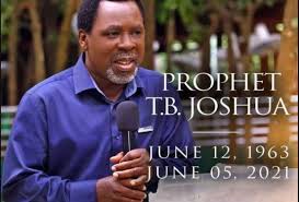 Glory to god prophet tb joshua i want to follow jesus christ i want u to pray for everthig which go wrong i dream that prophet tb joshua gave me three bottles of the new anointing water and i was. Prophet Tb Joshua His Life Times Legacy The Nation