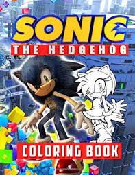 Over 50 coloring pages of sonic the hedgehog movie. Sonic The Hedgehog Coloring Book Sonic Coloring Book With High Quality Images Based On 2019 Movie By Emily Jacobs