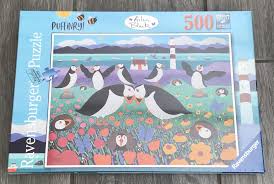 This very sweet, ice cream themed jigsaw puzz. Puffinry Ravensburger 500 Piece Puzzle