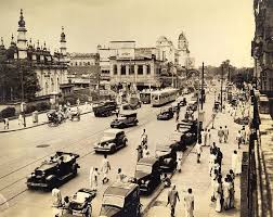 Street Of Calcutta City India 1945 914 726 X Post From R Oldindia Calcutta India West West Bengal