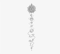 Aesthetic Tattoo Png Transparent Image Sketch Transparent Png Planet Tattoos Spine Tattoos For Women Simplistic Tattoos