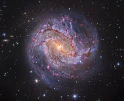 The Thousand Ruby Galaxy M83 Lies A Mere 12m Ly Away Near The Southeastern Tip Of The Long Constellation Hydra Ruang Angkasa Lukisan