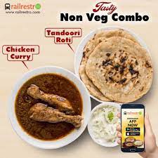 Weekendwow Order Tasty Non Veg Combo For Dinner Tonight Download The Railrestro App And Get 5 Off Use Coupon App5 Food Tandoori Roti Order Food Online