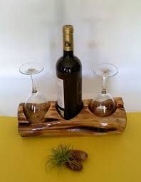 Weinregale Aus Holz Weinstander Fur 2 Weinglaser Weinglaser Weinregale Weinstander Weinregal Selber Bauen Weinregal Selbstgemachtes Weinregal