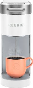 Capable of brewing 4 cup sizes, this coffee machine will provide you with a wide range of choices when it comes to enjoying your favorite drinks. Keurig K Slim Single Serve K Cup Pod Coffee Maker White 5000361881 Best Buy