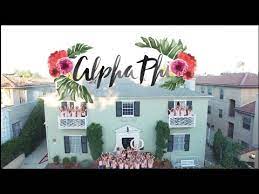 Ucla Alpha Phi Recruitment Video 2016 Youtube