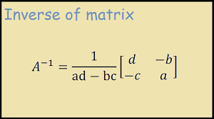 From thinkwell's college algebrachapter 8 matrices and determinants, subchapter 8.4 inverses of matrices Inverse Of A 2x2 Matrix Formula Youtube