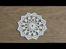 Yuvarlak Motif Yapimi Tigisi Orgu Crochet Youtube Krose Orgu Desenler