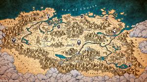 For the first time, a flat, high quality paper map is available from the world map for skyrim. Map Of Skyrim Let Me Know What You Think About It Wonderdraft