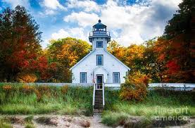 Muskegon south pier light station 70. Mission Point Lighthouse Art Prints Fine Art America