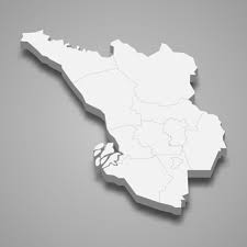 Look for places and addresses in selangor with our street and route map. Premium Vector Isometric Map Of Selangor Is A State Of Malaysia