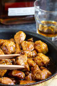 Copycat Cajun Cafe Bourbon Chicken Bites Call Me Pmc