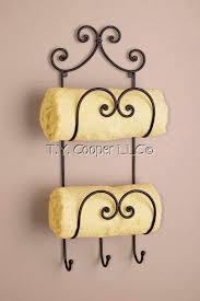 Wrought Iron Metal Bathroom Bath Towel Holder 3896 Decoracao De Ferro Decoracao De Parede Em Ferro Decoracao De Parede