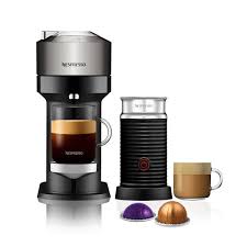 Enjoy our welcome gift · quality is a priority · free coffee samples Nespresso Vertuo Next Deluxe Dark Chrome Coffee Machine Aeroccino3 Ebay
