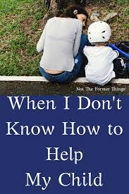 When I Don T Know How To Help My Child Different By Design Learning Sensitive Children Aspergers Kids Children