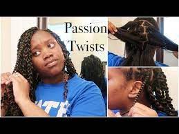 Beginner Friendly Passion Twists Short Relaxed Hair Youtube Short Relaxed Hairstyles Relaxed Hair Braids For Black Hair