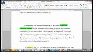 A research paper critique considers both negative and positive point of the research paper before giving any statement about the research paper. Amanda Video Critique Example Youtube