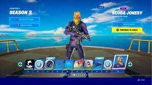 Ocean s origin story into the deep fortnite short. Fortnite Season 3 Battle Pass Skins Fade Scuba Jonesy Kit Eternal Knight Vg247