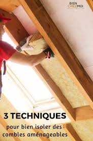 Isoler les combles pour faire des économies d'énergie. Comment Isoler Des Combles Amenageables 3 Techniques Comble Amenageable Isolation Combles Combles