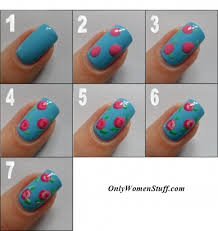 Brush to create this simple black floral look on white nail polish. 15 Easy Nail Designs For Kids To Do At Home Step By Step Pictures