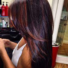 16 Gorgeous Long Dark Hairstyles Glam Radar Hair Styles Burgundy Hair Long Hair Styles