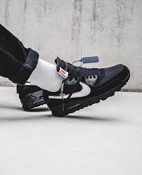 Off White Black Air Force 1 On Feet Instagram Air Max 90 Black Nike Air Max 90 Black Nike Air Max White